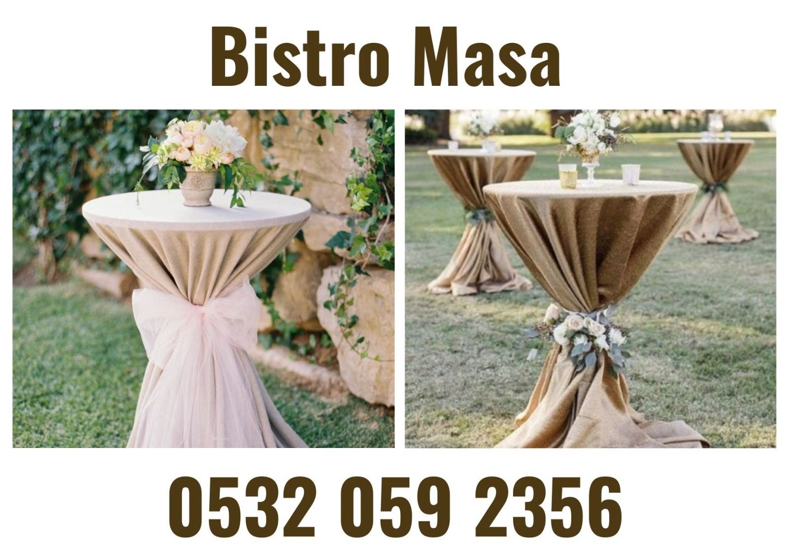 Vezirköprü Bistro Masa Sandalye Kiralama